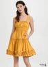 Boho New Slim Waist Suspender Dress